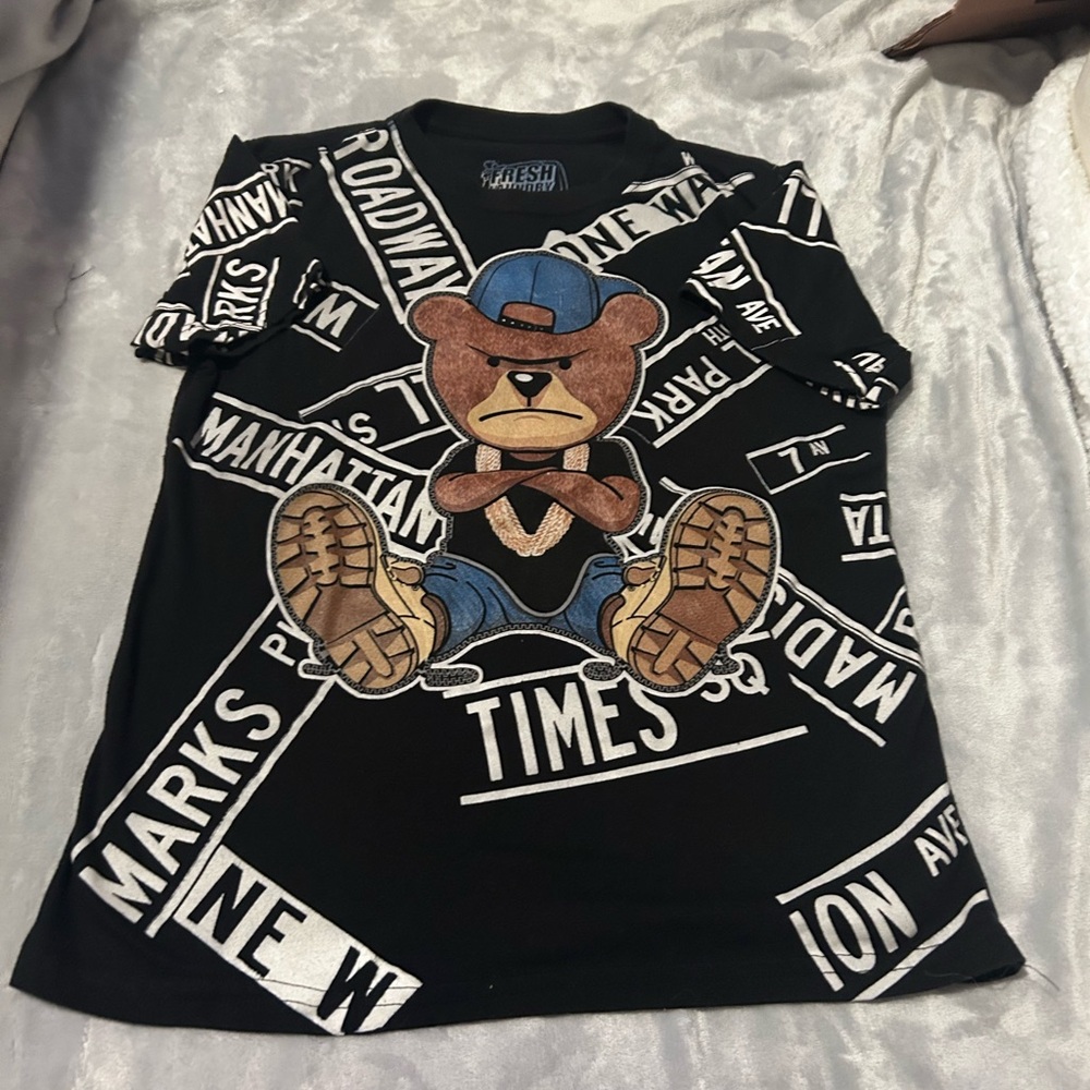 Fresh Laundry Grumpy Bear Tee sz L 122